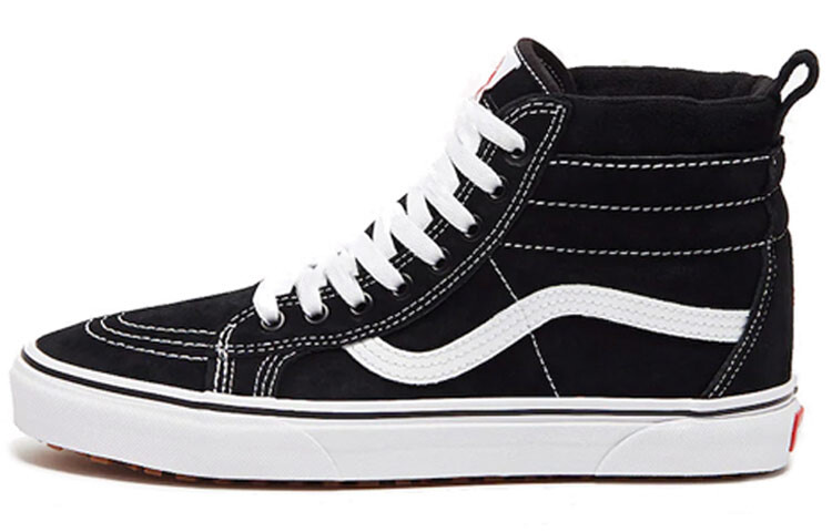 

Туфли для скейтбординга унисекс Vans SK8 HI Черный/Настоящий белый