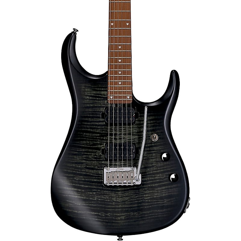 Электрогитара Sterling by Music Man JP150FM John Petrucci Signature Electric Guitar Transparent Black Stain
