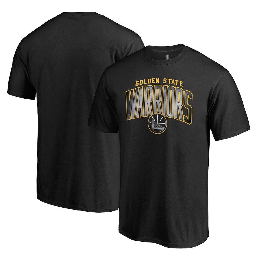 

Футболка с коротким рукавом Fanatics Branded Golden State Warriors, черный