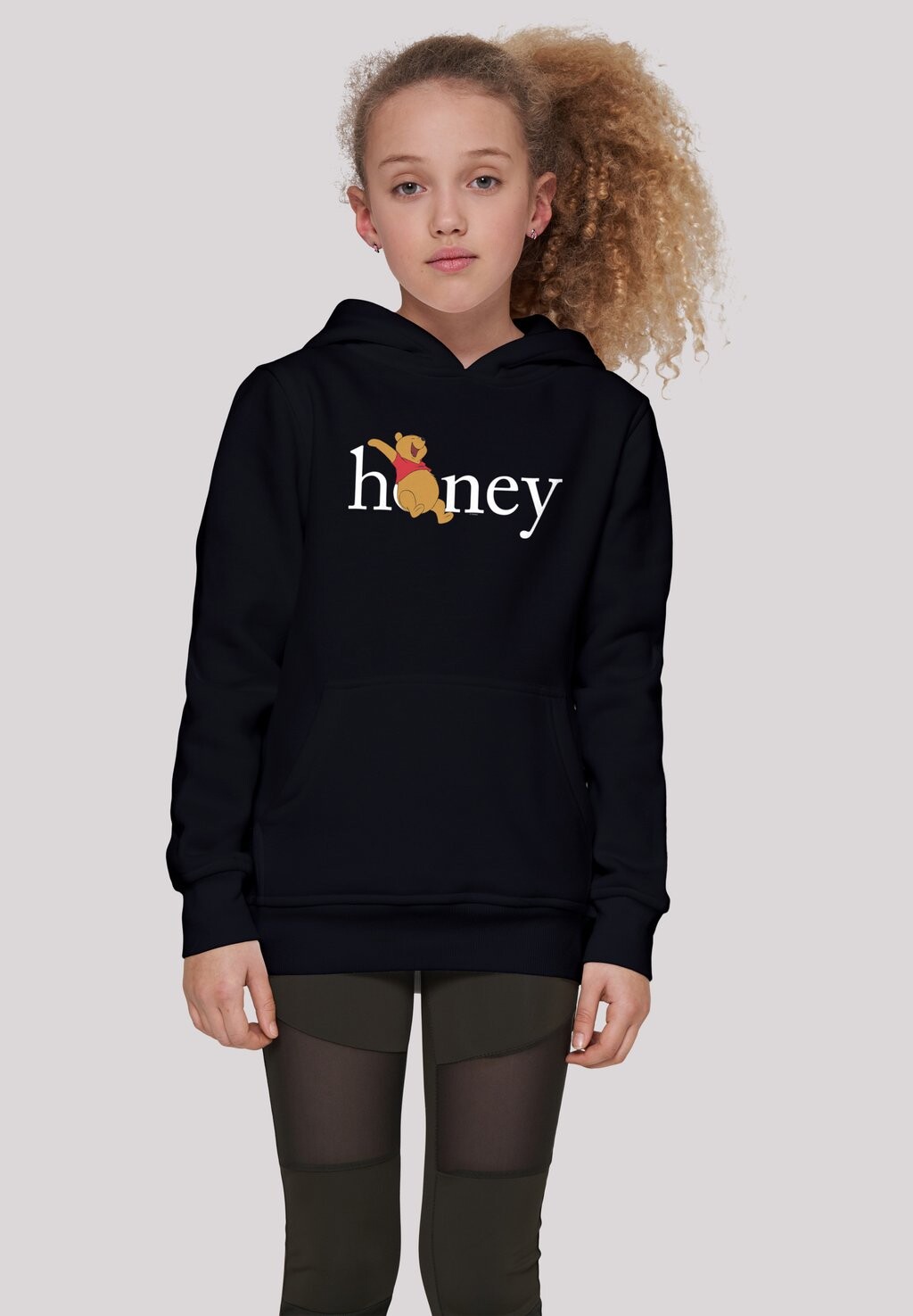 

Толстовка Disney Winnie Puuh Der Bär Honig F4NT4STIC, черный