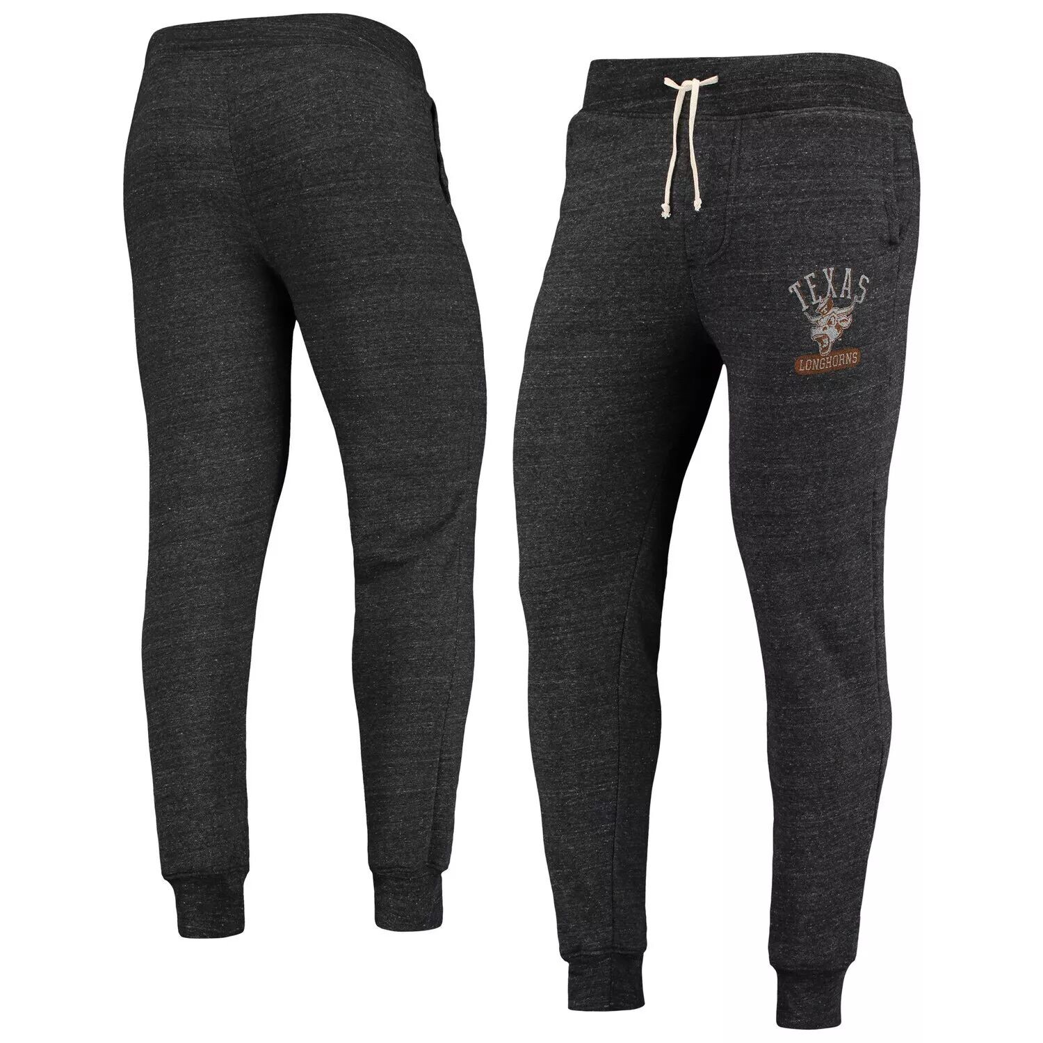 

Мужская альтернативная одежда, черные брюки Tri-Blend Texas Longhorns Dodgeball