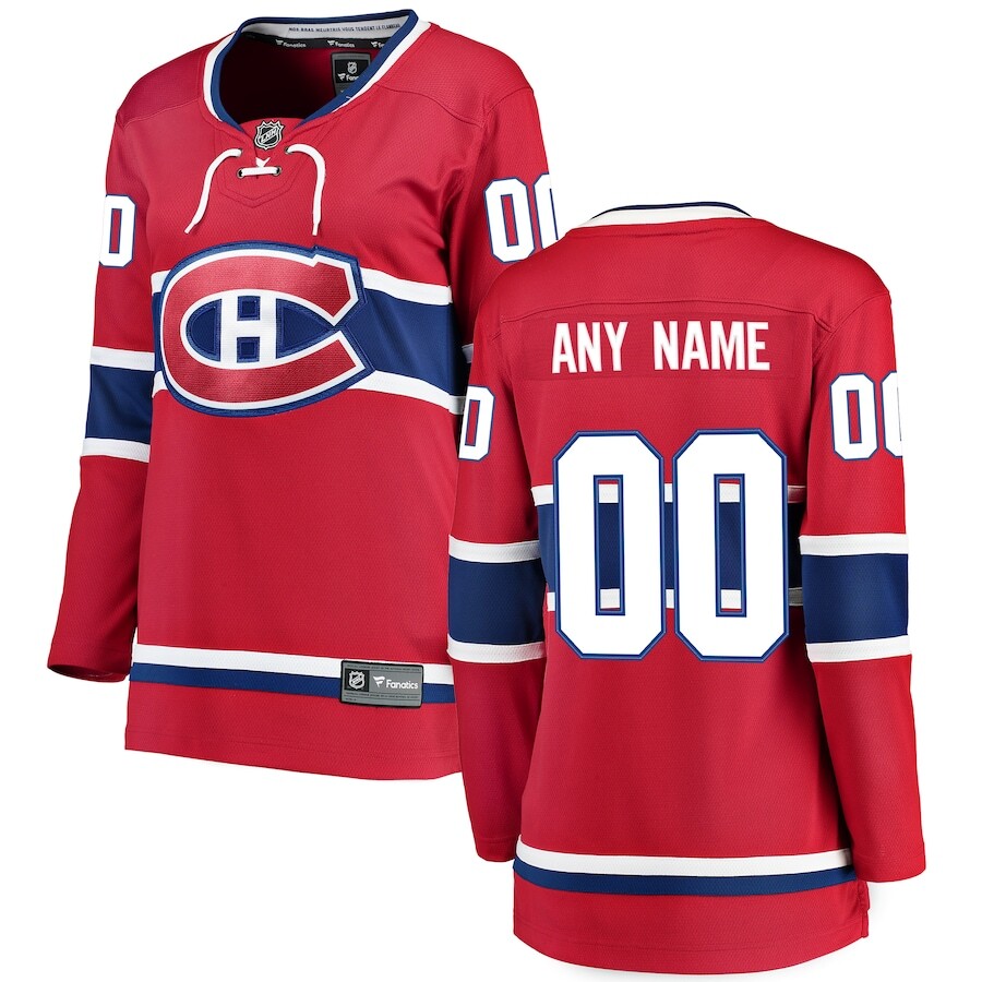 

Джерси Fanatics Branded Montreal Canadiens, красный