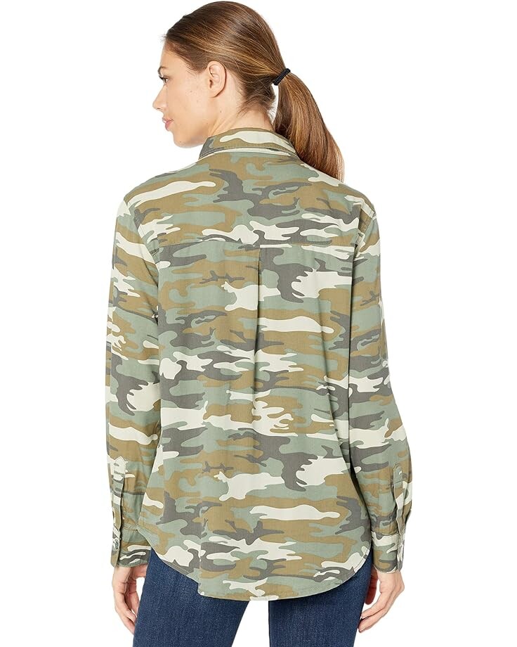 

Рубашка Sanctuary Boyfriend Shirt, цвет Spring Camo