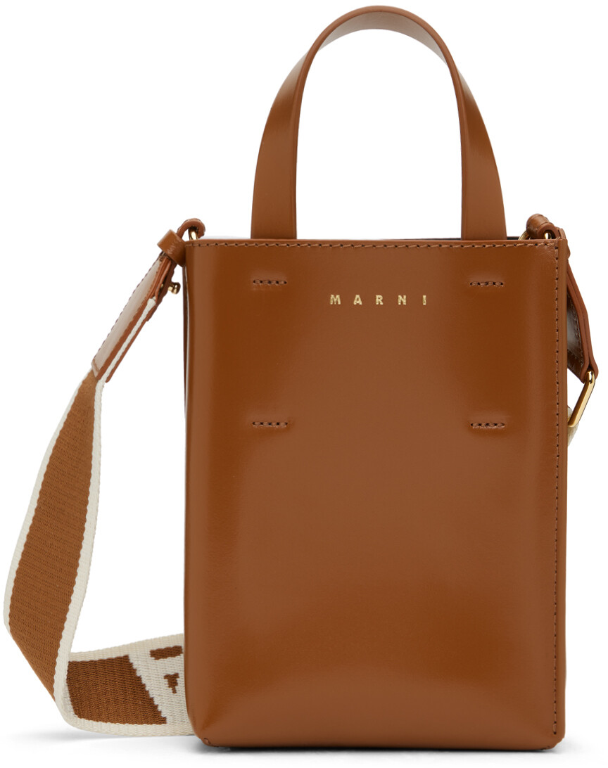 

Коричневая сумка Museo Nano Marni