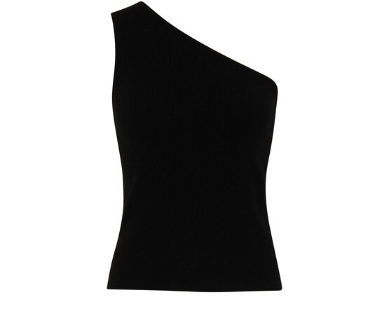 

Топ Vetro на одно плечо Max Mara, черный