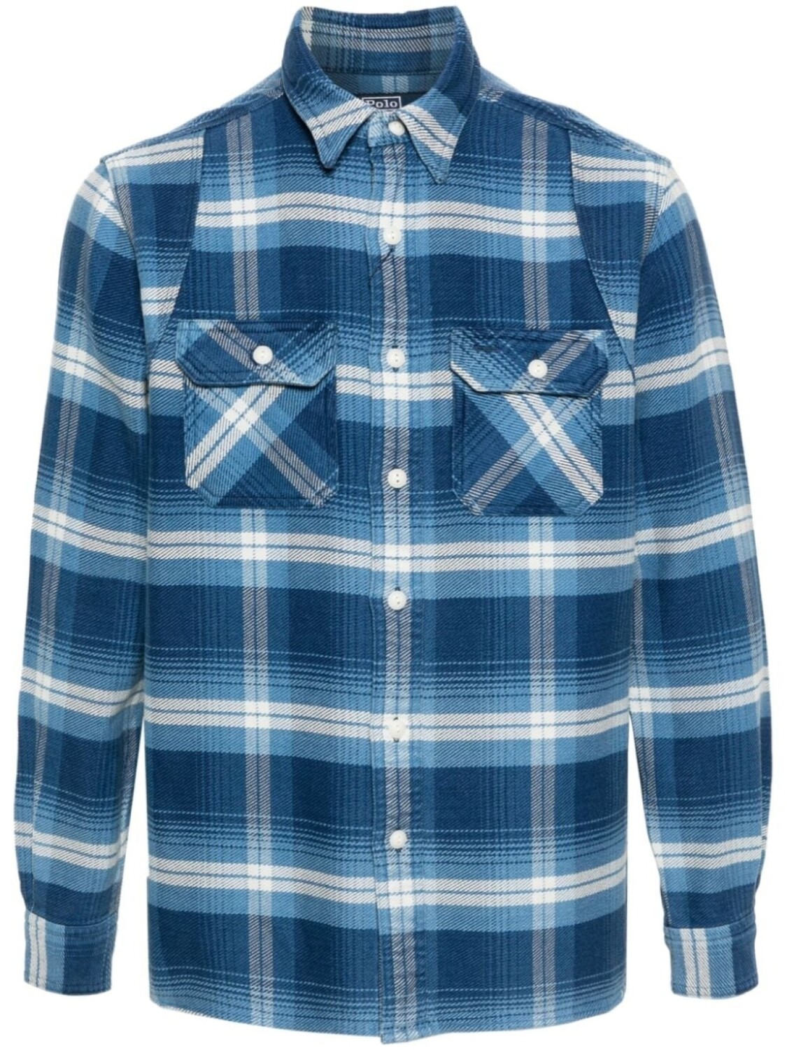 

Polo Ralph Lauren рубашка в клетку, синий