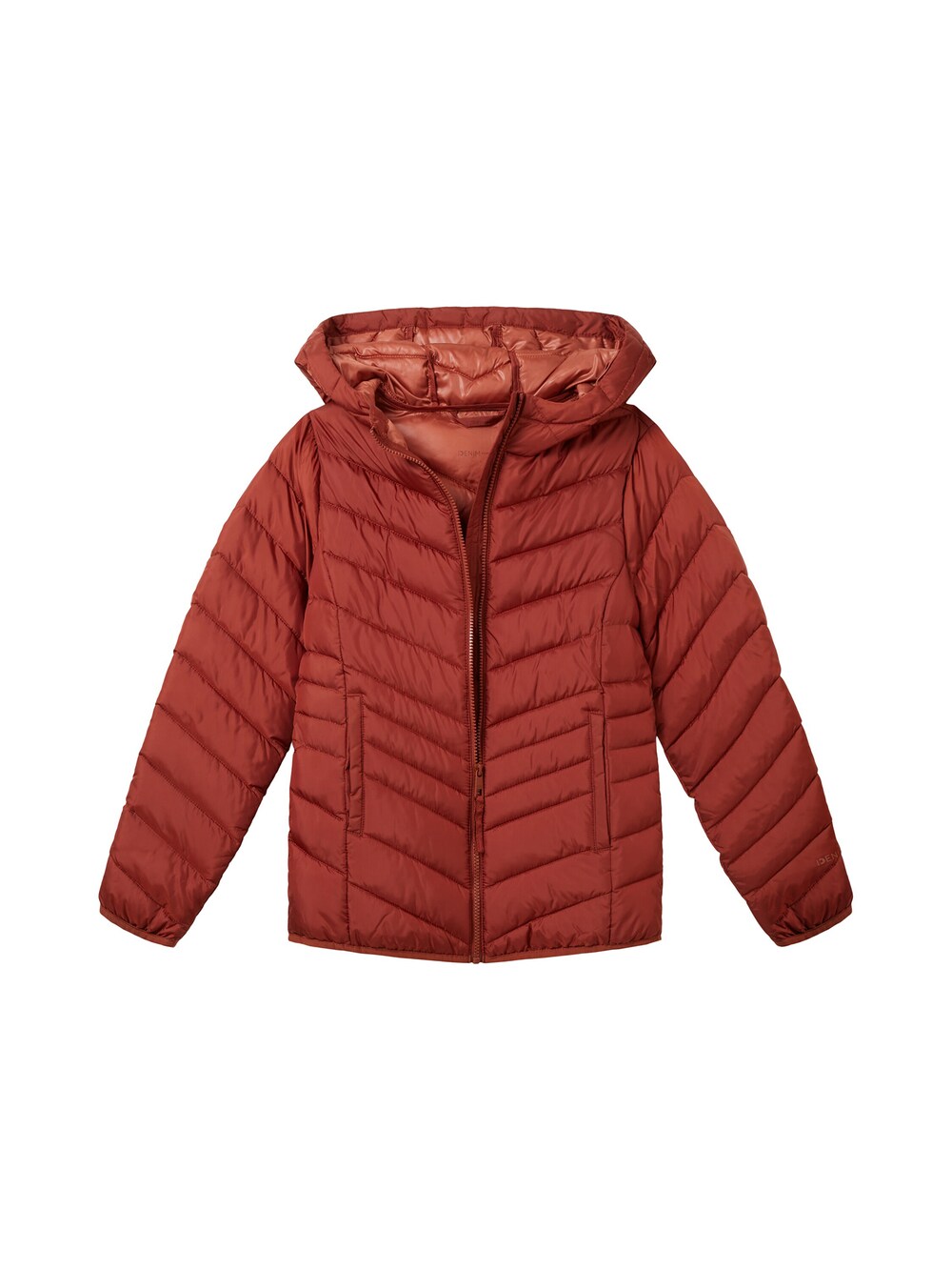 Межсезонная куртка Tom Tailor, ржаво-красный пуловер tom tailor размер s красный