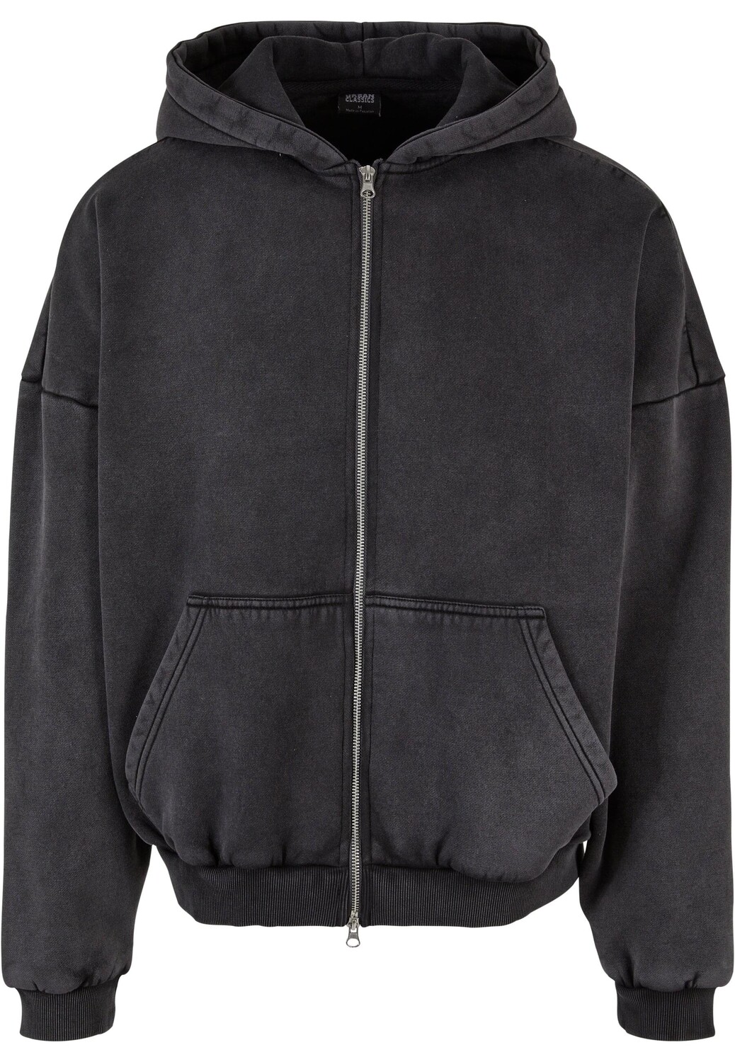 

Толстовка Urban Classics Zip Kapuzenpullover, черный