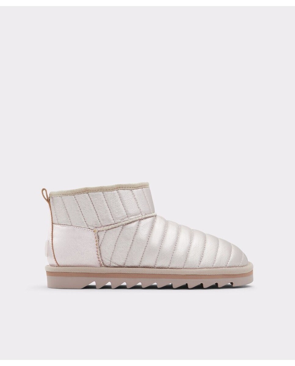 

Женские розовые ботильоны с круглым носком Aldo, серебро