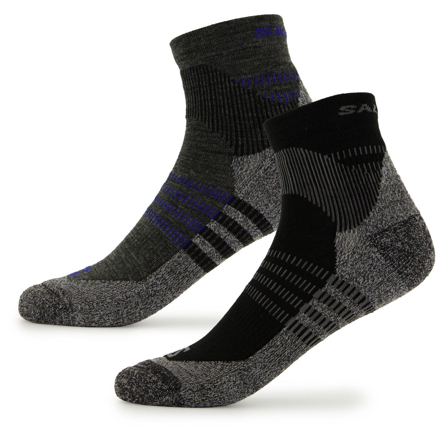 Походные носки Salomon X Ultra Access Quarter 2 Pack, цвет Anthracite/Black ниппель 2 нар нар vrt® никель