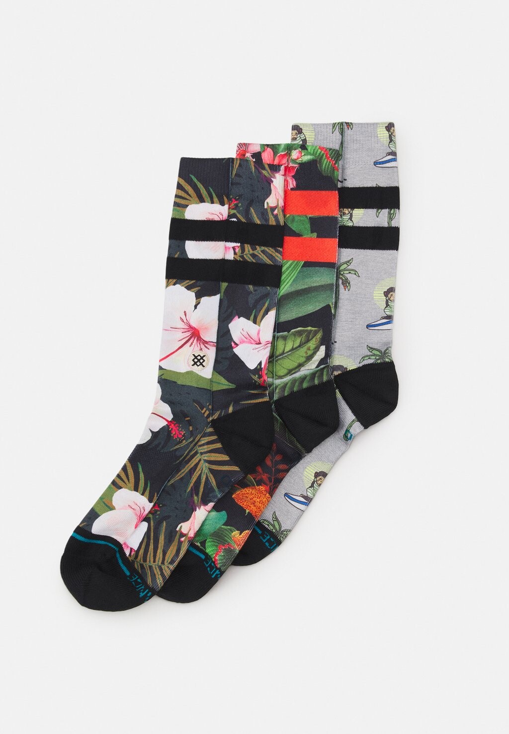

Носки Stance SURF PLAYA 3 PACK, цвет black