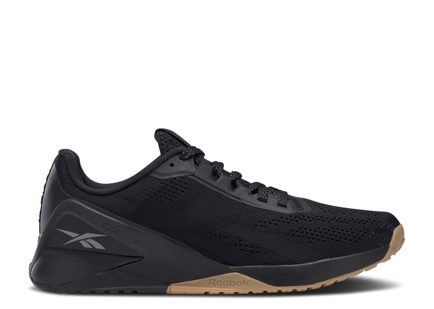 

Кроссовки Reebok Nano X1 'Black Gum', черный