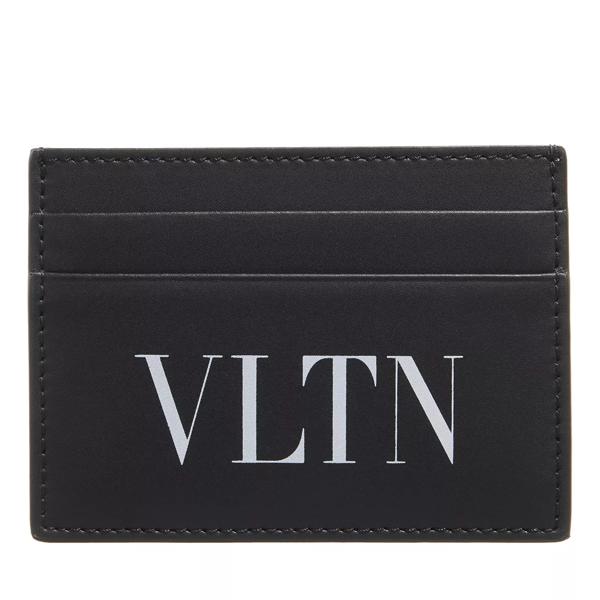 цена Кошелек logo print cardholder Valentino Garavani, черный