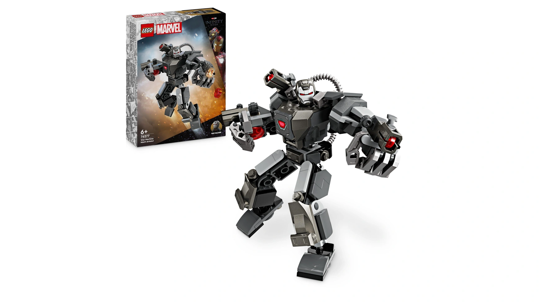 Lego Marvel Мех военной машины, сборная фигурка игрушка фигурка титанум титановый человек titanium marvel