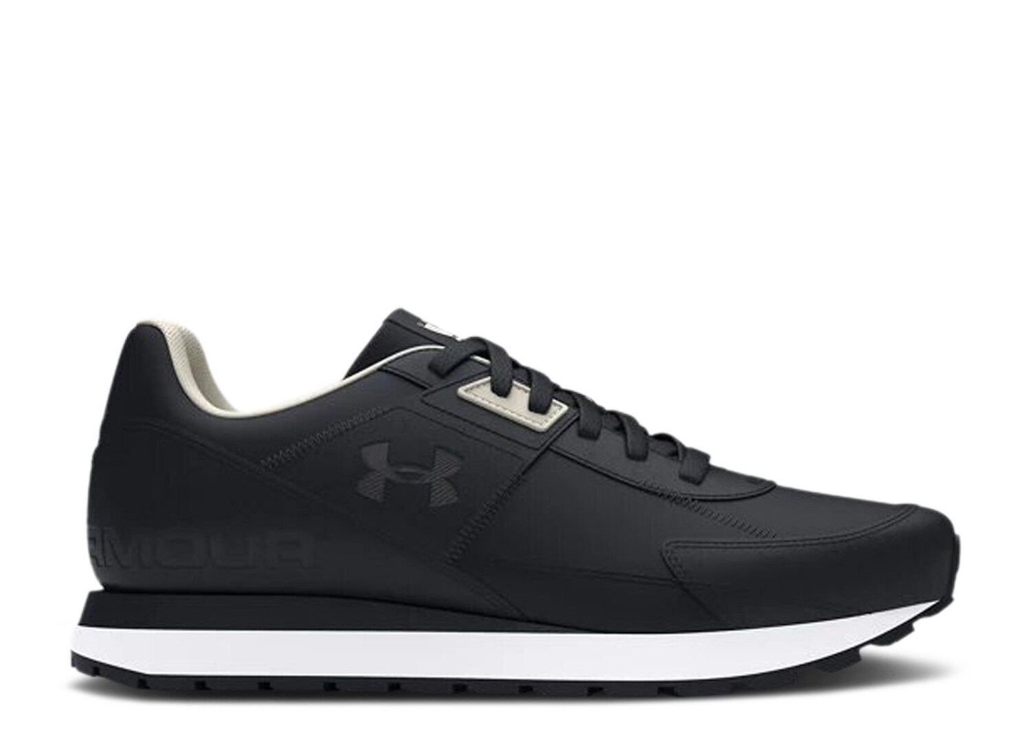 

Кроссовки Under Armour Essential Runner 'Black White', черный