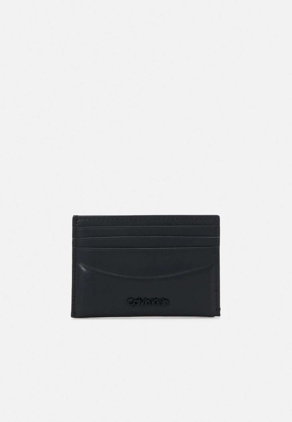 цена Кошелек MINIMAL FOCUS CARDHOLDER UNISEX Calvin Klein, цвет black smooth