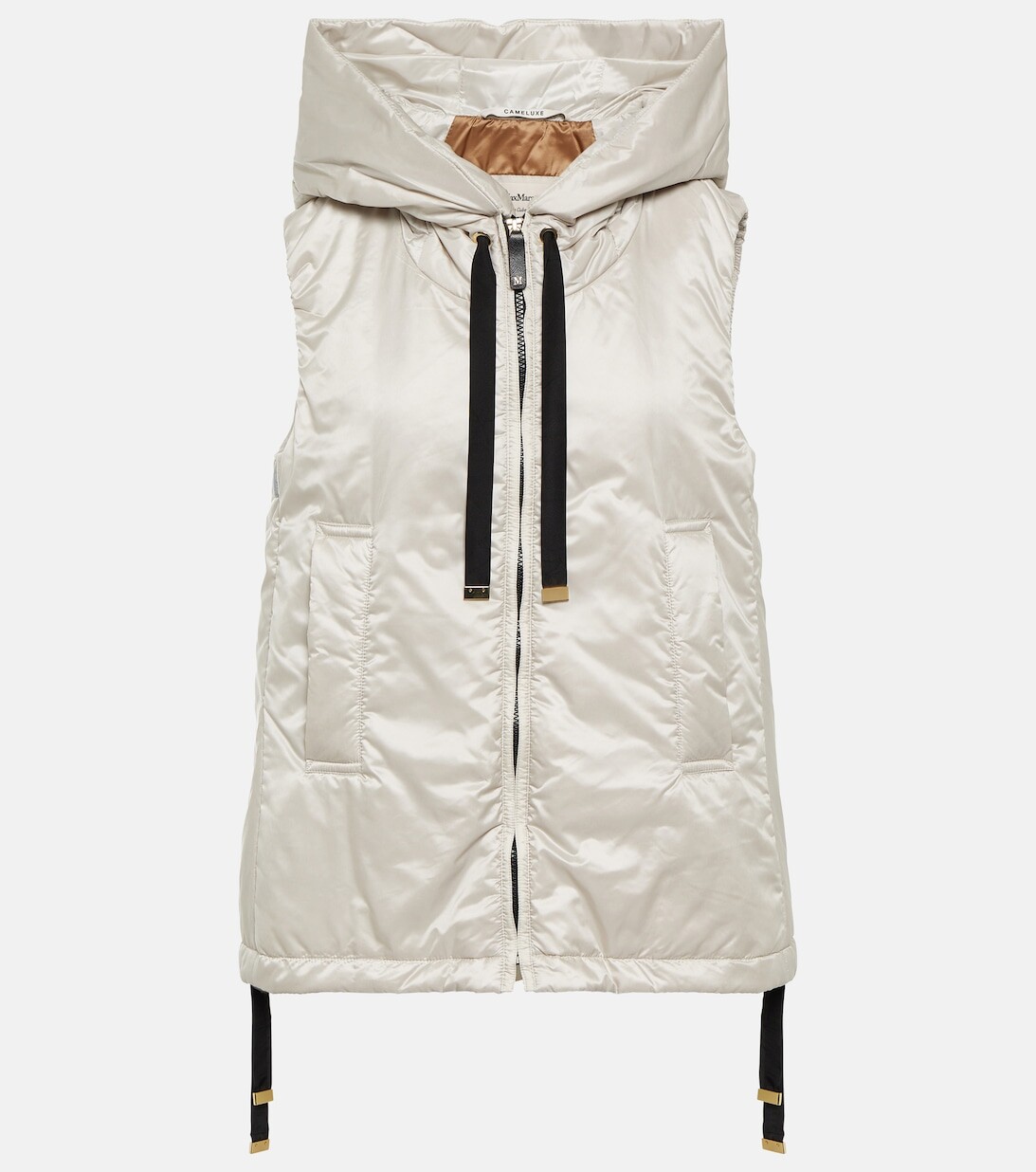 

Утепленный технический жилет Greengo MAX MARA, бежевый