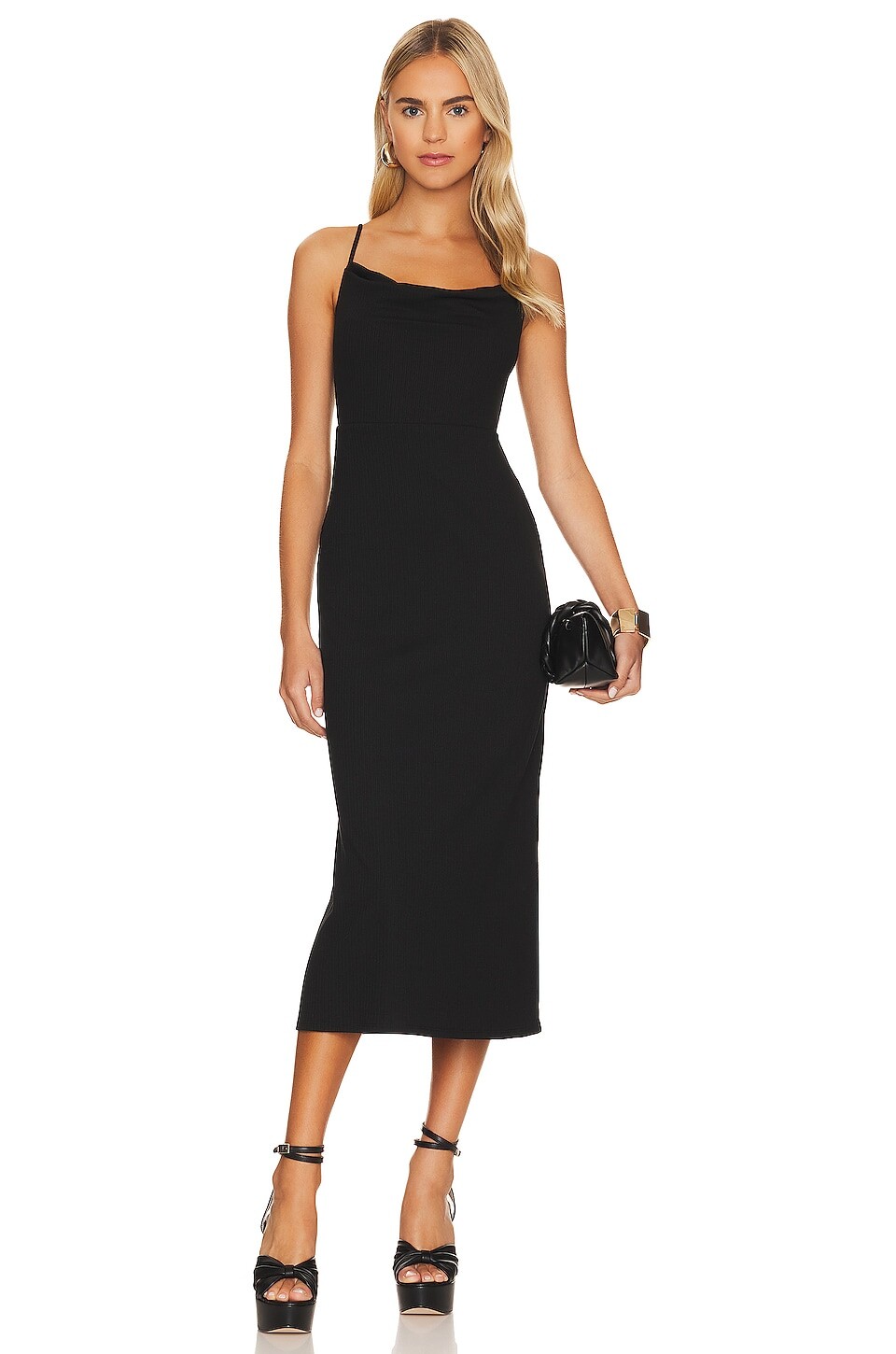 

Платье миди House of Harlow 1960 x REVOLVE Ruthie, черный