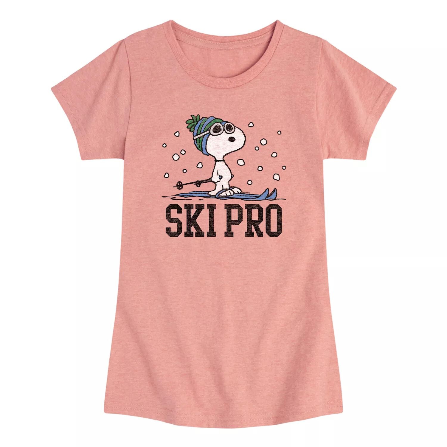 

Футболка Peanuts Snoopy Ski Pro для девочек 7–16 лет Licensed Character