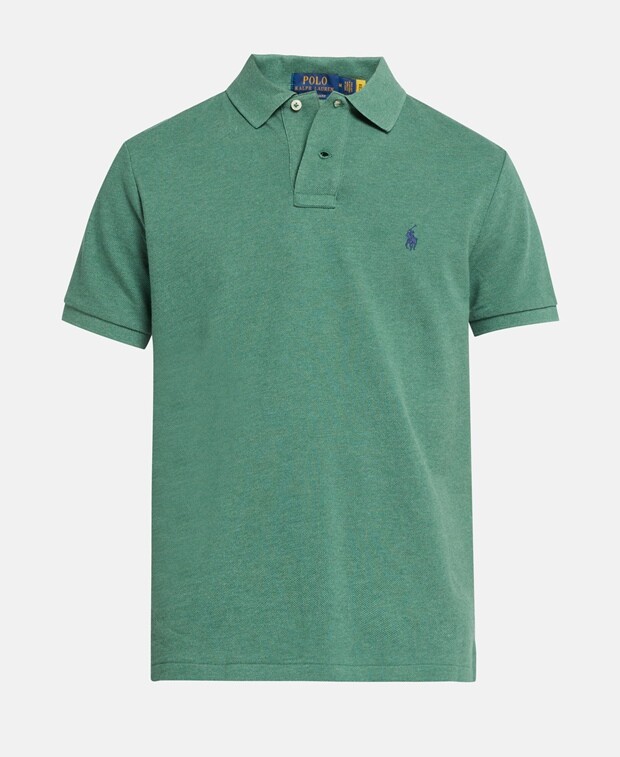 

Рубашка-поло из пике Polo Ralph Lauren, кофе