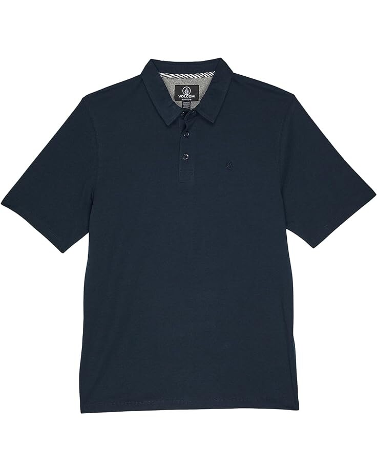 

Поло Volcom Wowzer Short Sleeve Polo, темно-синий