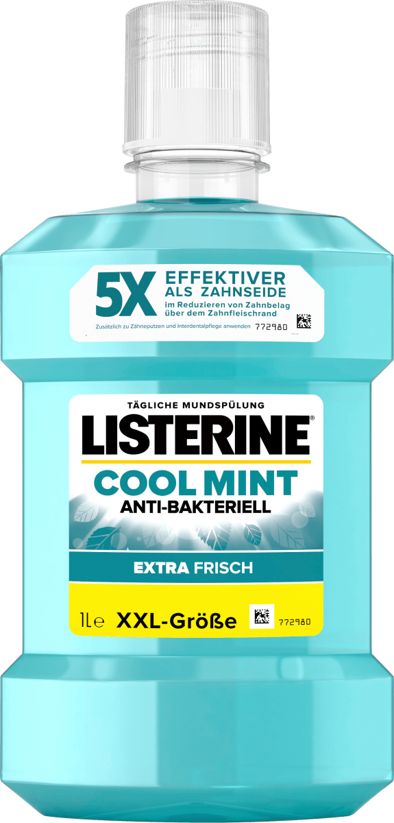 Ополаскиватель для рта Cool Mint XXL размер 1000 мл Listerine