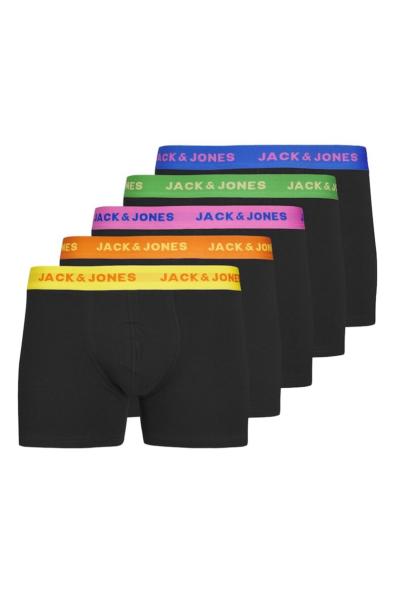 

Боксеры 20879 с соответствующим логотипом - 5 пар Jack & Jones, черный