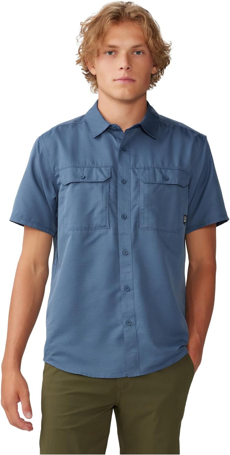 

Рубашка Mountain Hardwear Canyon S/S Shirt, цвет Zinc