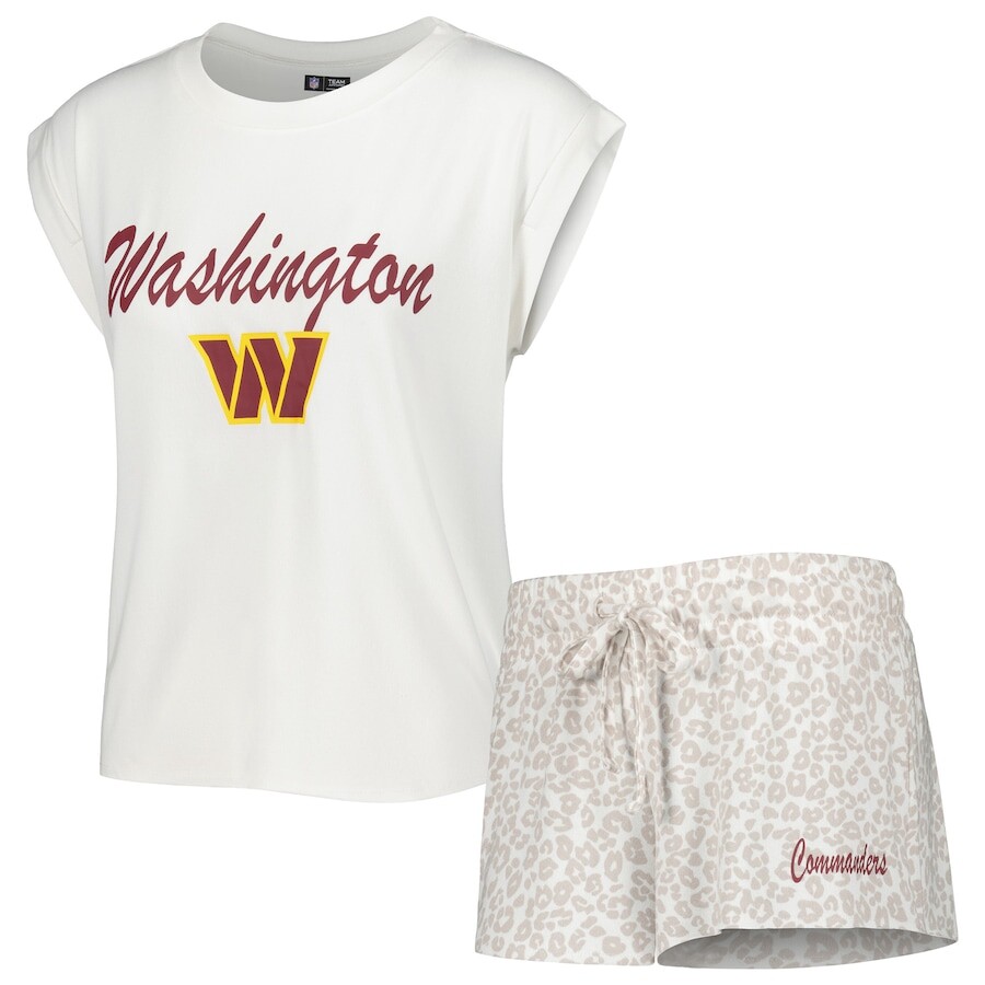 

Пижамный комплект Concepts Sport Washington Commanders, белый