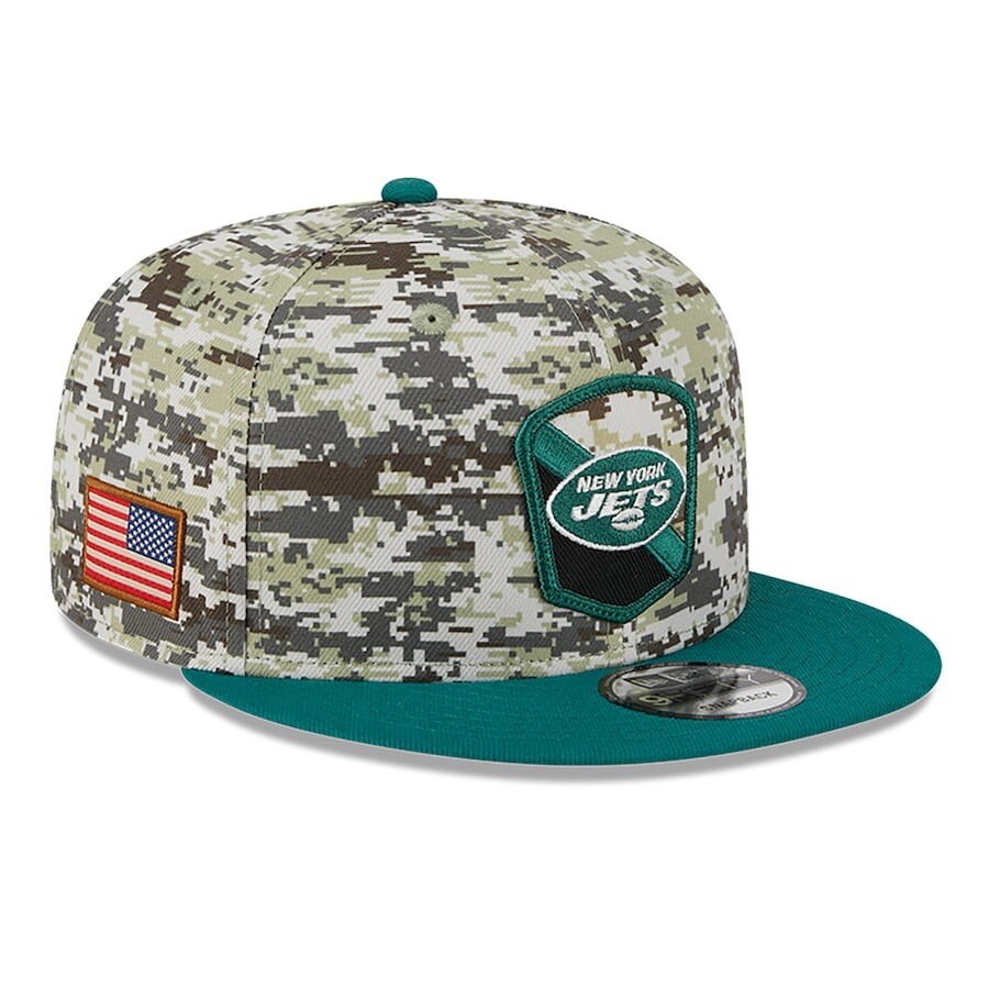 

Бейсболка New Era New York Jets, камуфляж