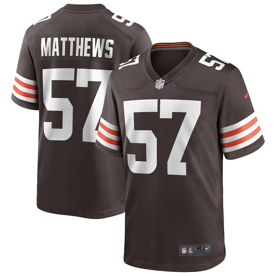 

Джерси Nike Cleveland Browns, коричневый
