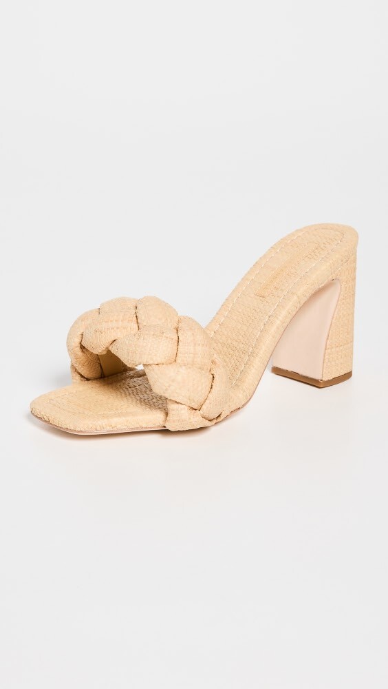 

Мюли Loeffler Randall Freya Curved Heel with Braid, натуральный