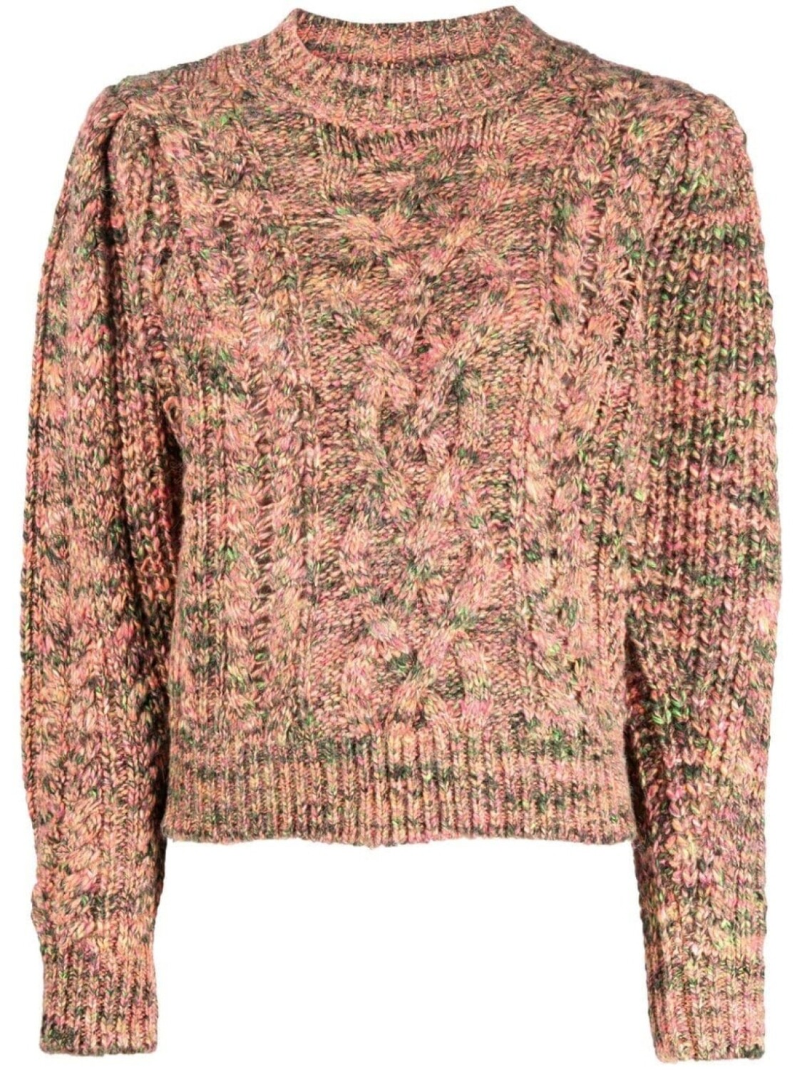 

MARANT ÉTOILE джемпер фактурной вязки, розовый