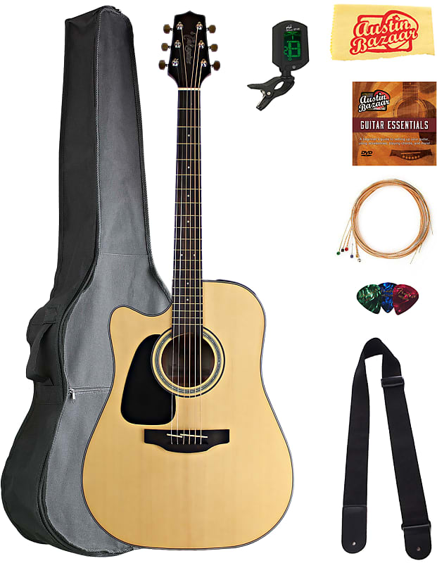 цена Акустическая гитара Takamine GD30CELH Left-Handed Dreadnought Cutaway Acoustic-Electric Guitar - Natural w/ Gig Bag
