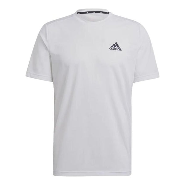 Футболка Adidas AEROREADY Designed to Move Sport Stretch Tee 'White', белый легинсы adidas designed to move 7 8 sport размер s int черный