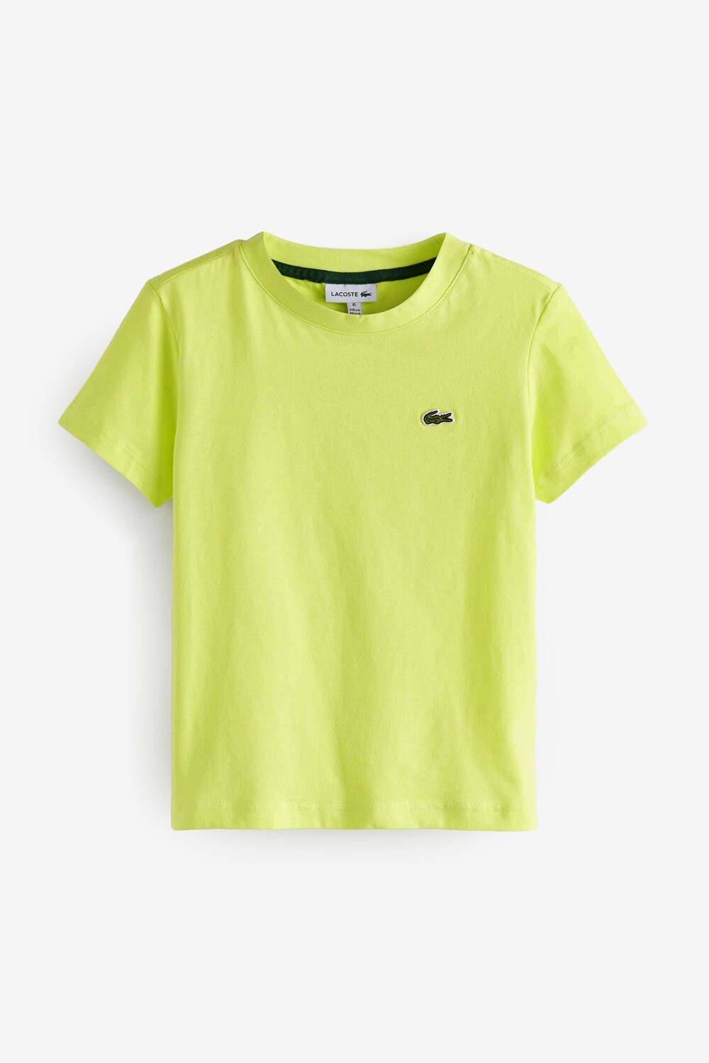 

Желтая детская футболка Core Essentials Lacoste, желтый