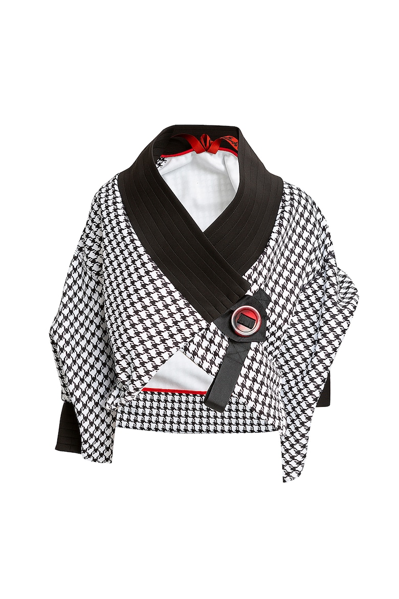 Короткая блузка типа кимоно Chanel Edita Lupea, черный