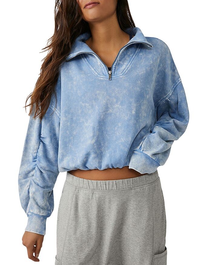 

Толстовка Valley Girl с молнией на четверть Free People