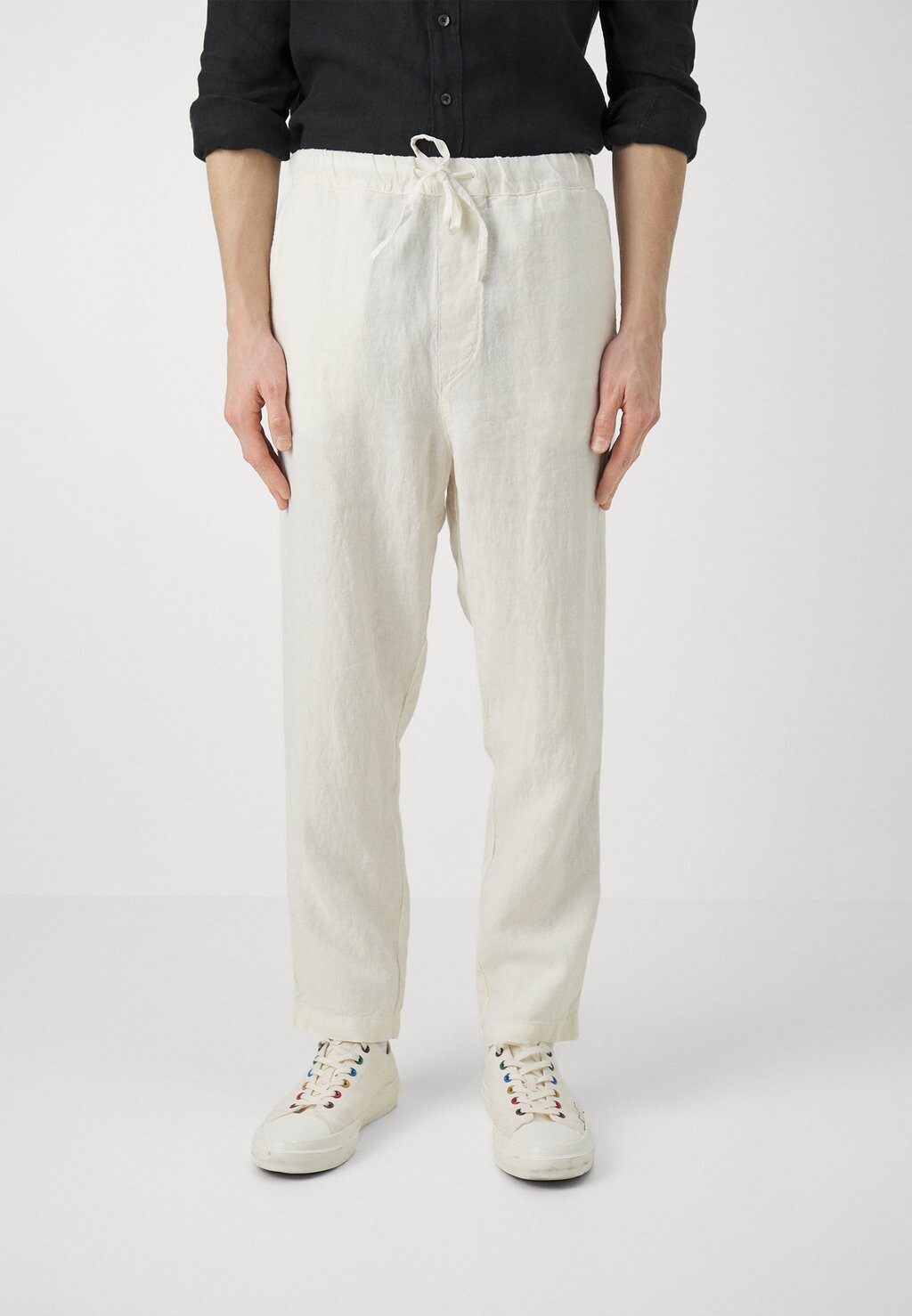 цена Брюки Men Pant 120% Lino, цвет butter