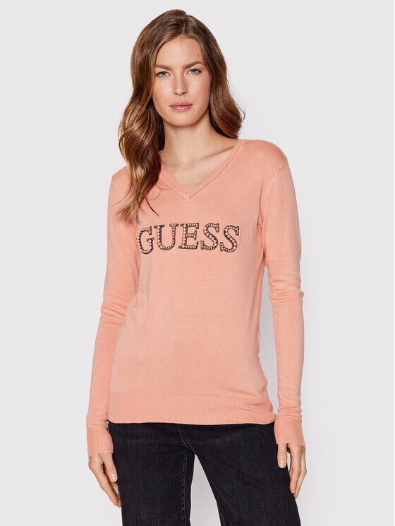 

Свитер обычного кроя Guess, розовый