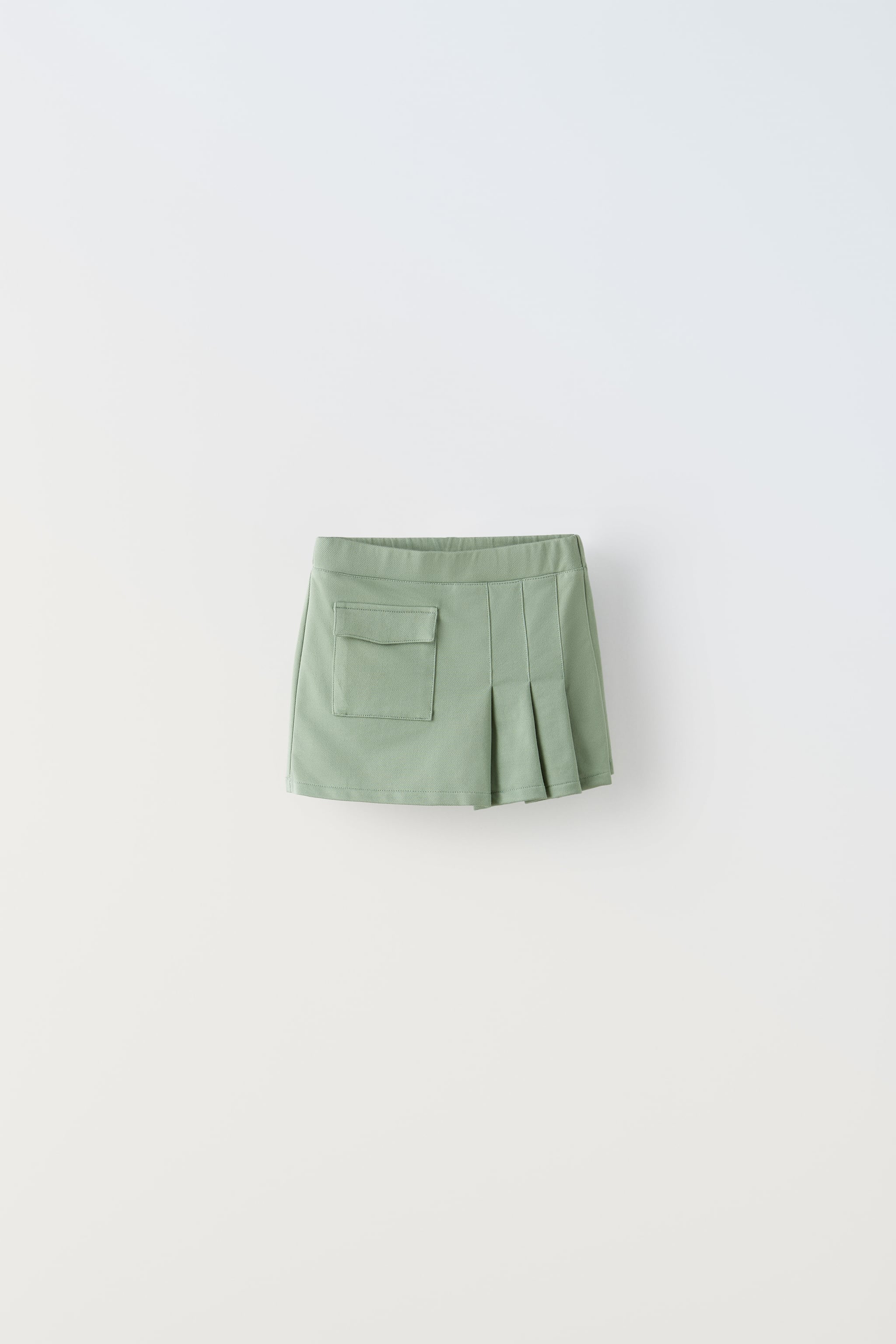 

Cargo bermuda skort Zara, хаки