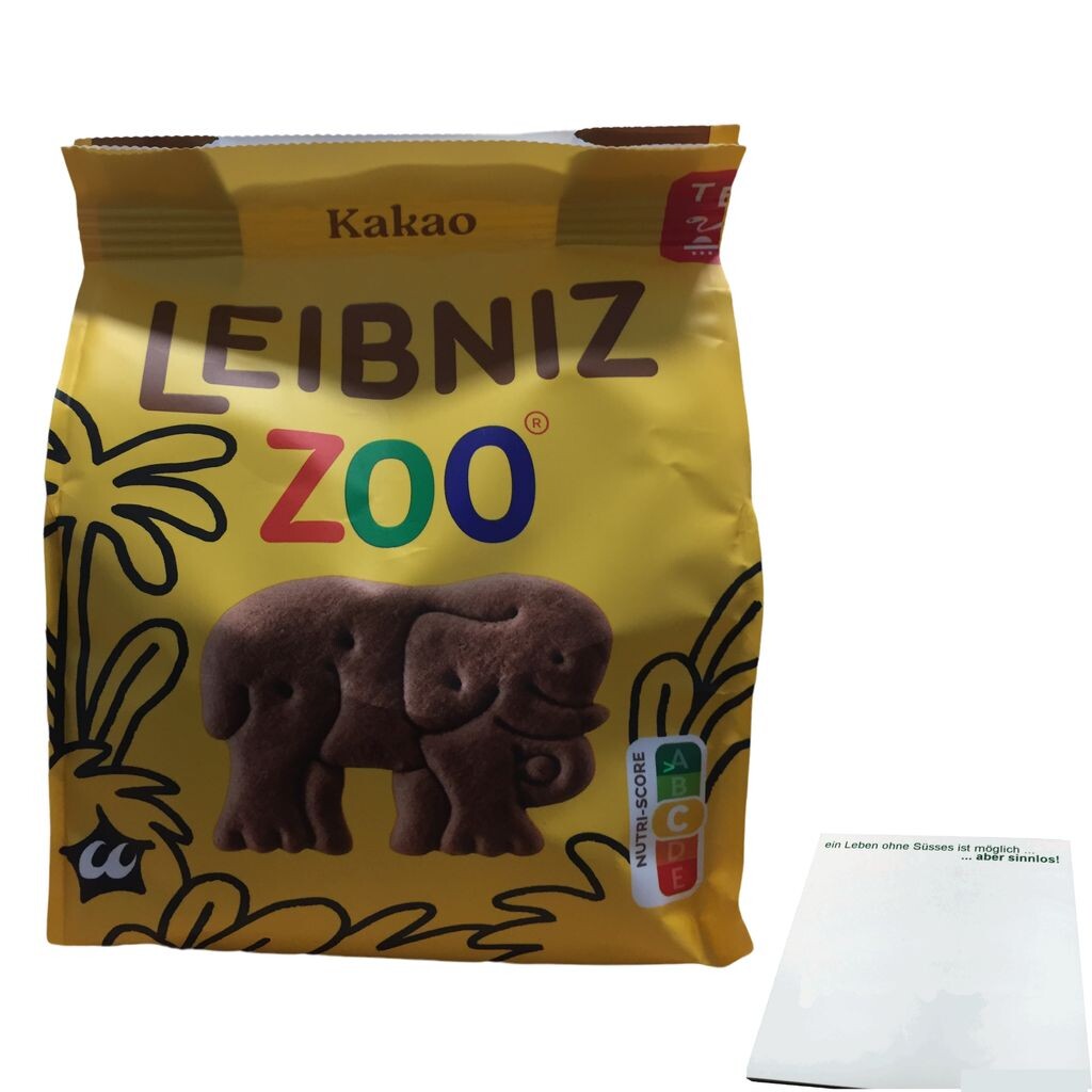 

Leibniz Cocoa Zoo Safari (пакетик 125г) + блок усы USY