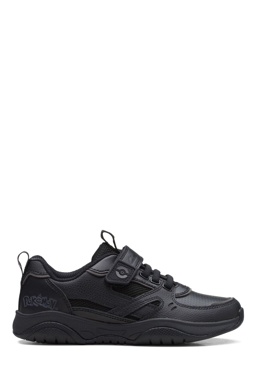 

Кожаные туфли Multi Fit на цепкой подошве Clarks, черный