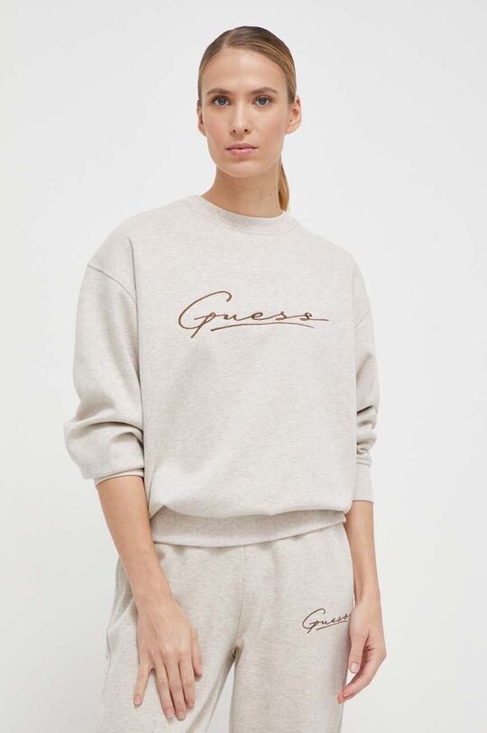 

Угадайте, толстовка Guess, бежевый