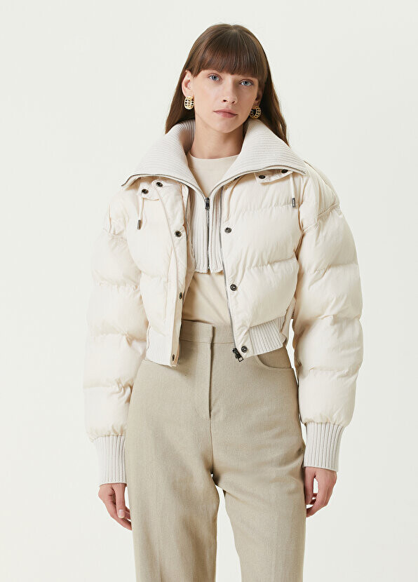

Укороченное пуховик off-white Jacquemus
