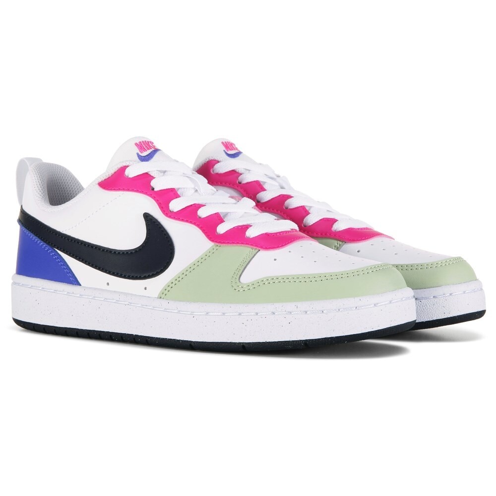 

Детские низкие кеды Court Borough Recraft Big Kid Nike, белый