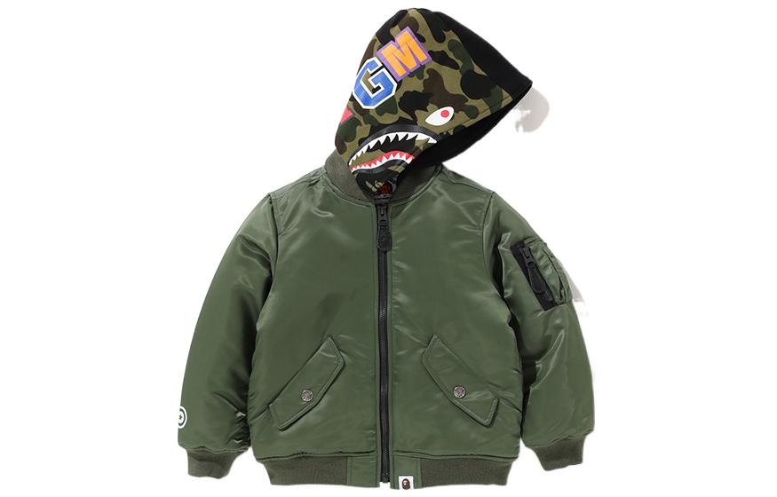 

Детская куртка A Bathing Ape, зеленый