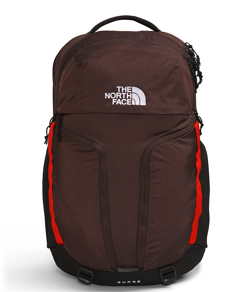 Рюкзак The North Face Surge объемом 28 л, коричневый