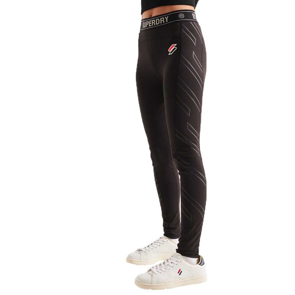 

Леггинсы Superdry Sportstyle, черный