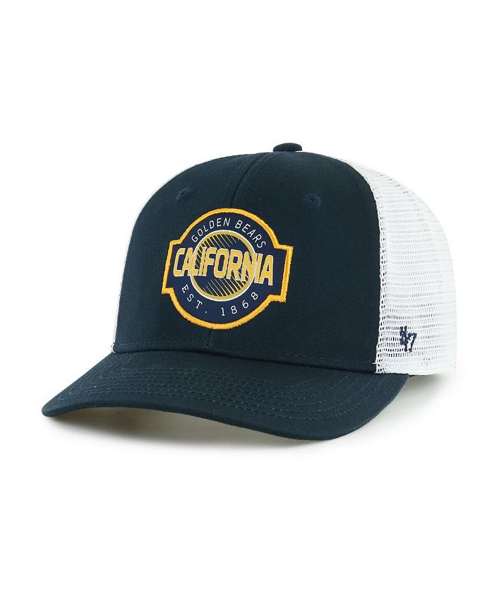 Регулируемая шапка темно-синего цвета Cal Bears Scramble Trucker для больших мальчиков и девочек '47 Brand, синий